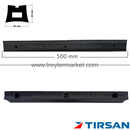 TIRSAN Forklift Bariyeri PVC 500 mm
