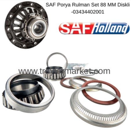 03434402001 SAF Disk Porya Rulman Set 88 MM-SAF 03434402001