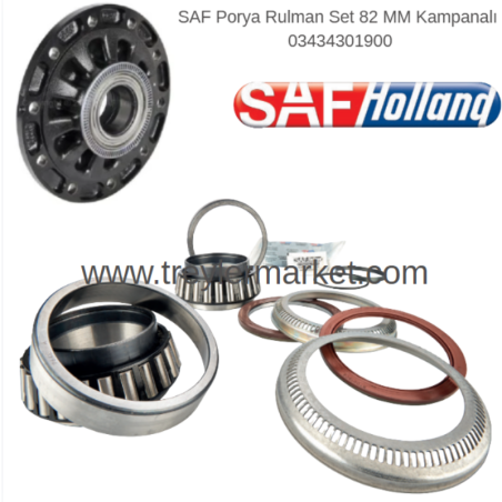 3434301900 Kampanalı Porya Rulman Set 82 MM