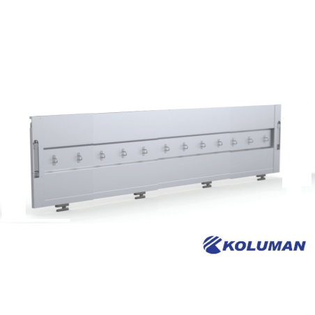 KOLUMAN Alüminyum 5 Kapaklı Araç İçin 2560 x 600