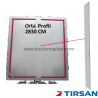 Bordoor Tırsan Arka Kapı Sol İç Profil Düz 11 cm -BR-AL00100