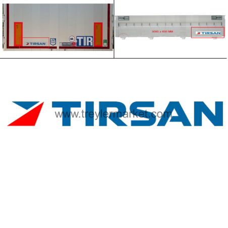 Tırsan Kabartmalı Tampon Etiketi -ET01656