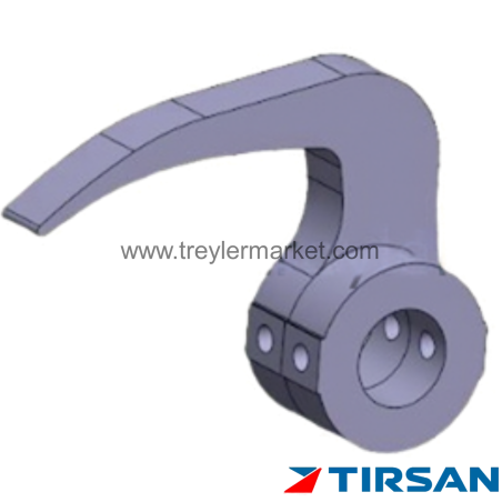 Tırsan Kapı Üst Gaga İç Sağ Uzun 12 mm ST52  KI00104