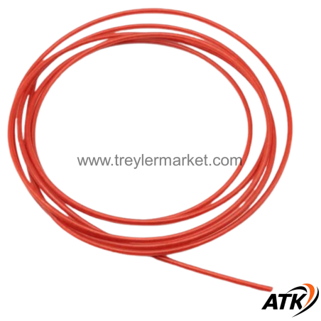 4 mm Çelik Halat Kırmızı 33 m.   -TM-GH0144