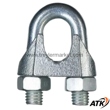 4 mm Çelik Halat Klemensi  -TM-GH0143
