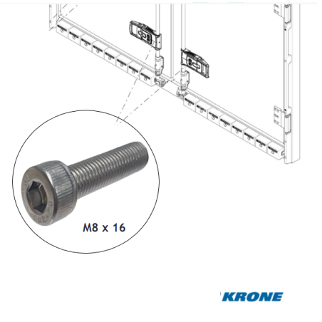 KRONE Arka Kapı Menteşesi