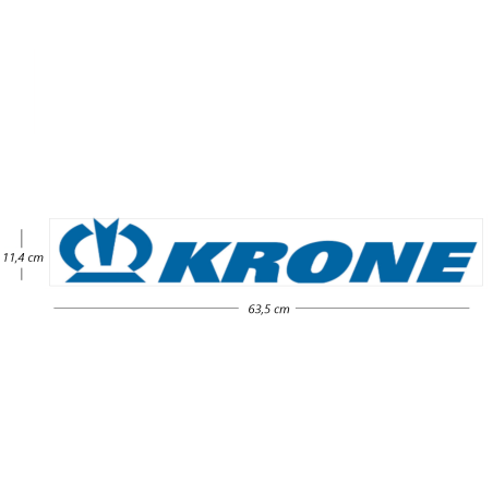 KRONE Tampon Etiket 