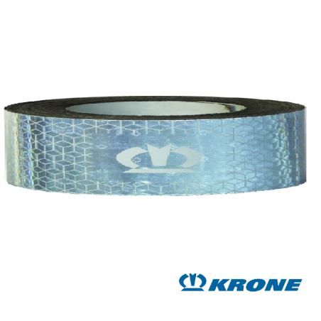 Şerit Reflektör 1 Metre  KRONE  Logolu Beyaz