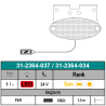 ASPÖCK FLATPOINT II LED Yan Park Lambası 1.5 Metre