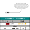 ASPÖCK FLATPOINT II LED Yan Park Lambası 1.5 Metre