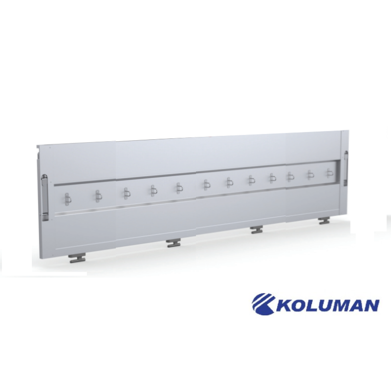 KOLUMAN Alüminyum 5 Kapaklı Araç İçin 2560 x 600