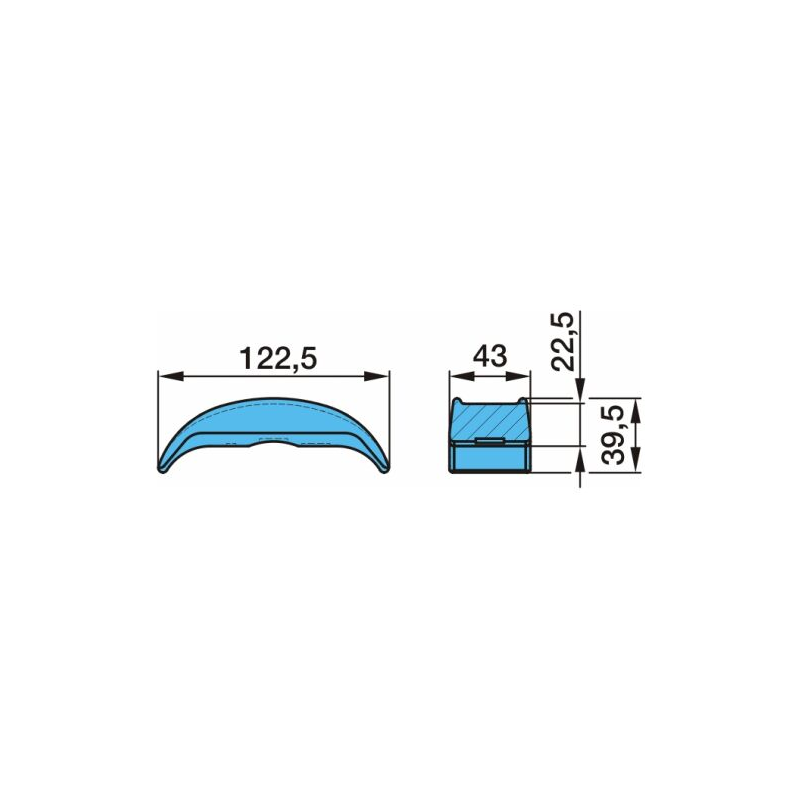 BPW 03.345.23.09.0 Makas Bağlantı Ay Kep 03.345.23.02.1