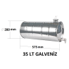 Su Tankı 35 Lt.  Treyler  Galvaniz