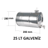 Su Tankı 25 Lt.  Treyler  Galvaniz