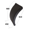 Çamurluk Pilot Yarım  Treyler  45X90
