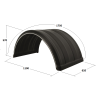 Çamurluk  ATEGO  62X175 Kanallı