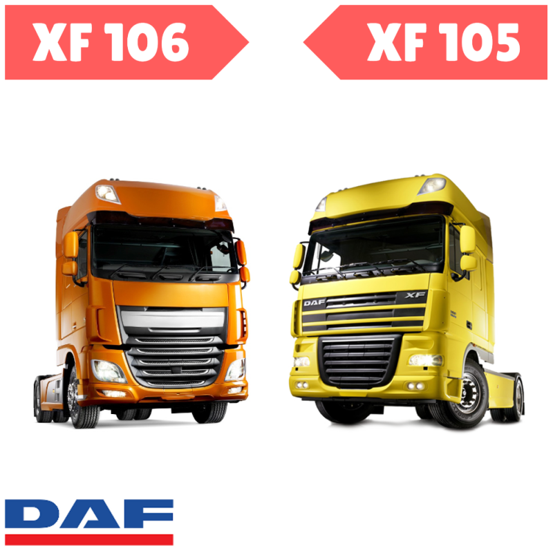 Daf XF-95/105 Çamurluk Kolu Lastiği