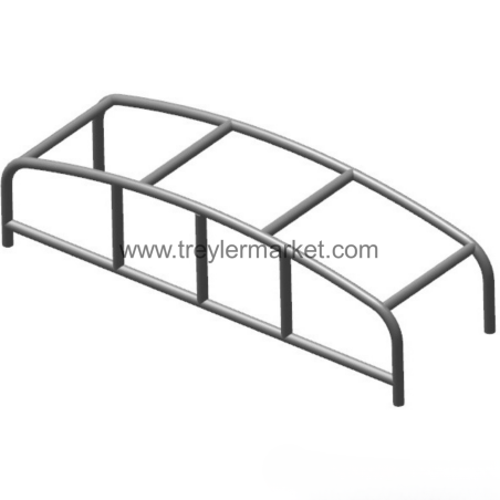 Tırsan Sac Ön Panel Branda Yeri Açık Kasa  -KN01057