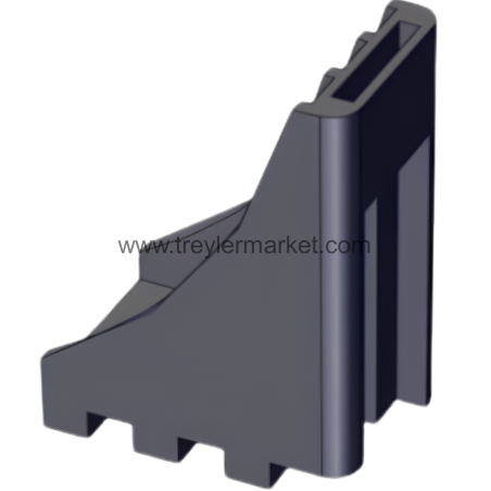Tırsan Plastik Boru Bağlantı Tokuzu 60x80 -MO00031