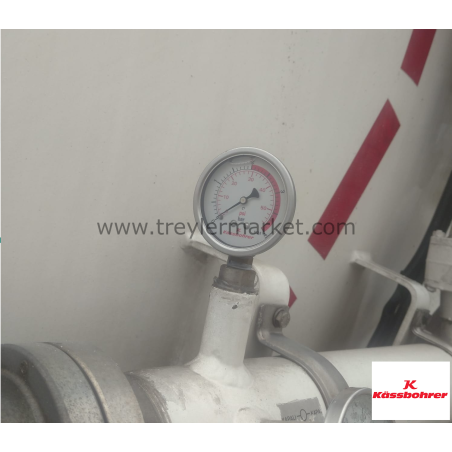 Tırsan Manometre Gliserinli 4 Bar Q63 MM