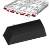 Tırsan Rampa Dayama Takozu 180 mm, tırsan rampa dayama takozu, tırsan rampa dayama, dayama takozu, 180 mm, tırsan dayama takozu