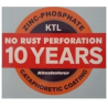 Tırsan Etiket Ktl 10 Years Warranty Yeni -ET00603