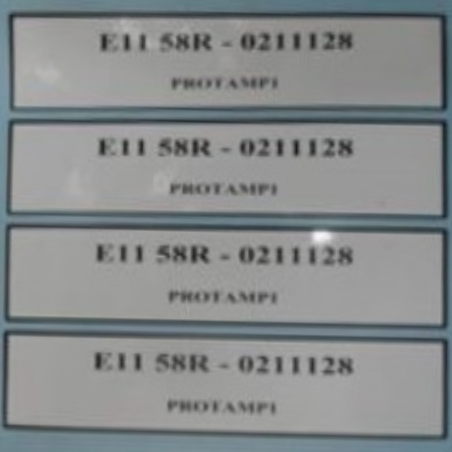 Tırsan Etiket Type Plate Protamp1 -ET00048