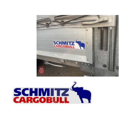 SCHMITZ Yan Kapak Tanıtım Plakası 375x110 mm