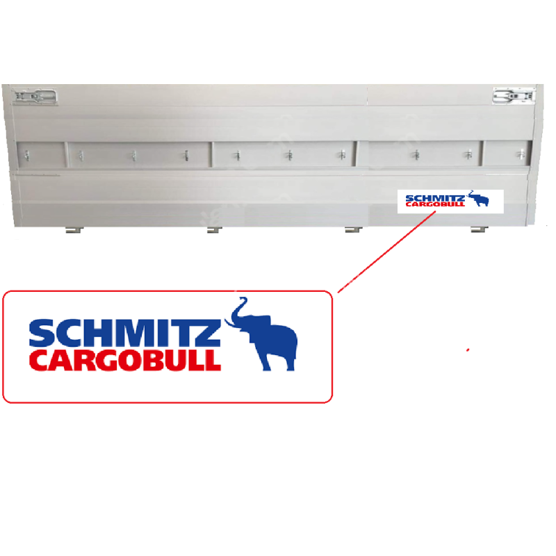 SCHMITZ Yan Kapak Tanıtım Plakası 375x110 mm