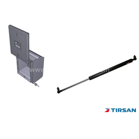 TIRSAN AMORTISOR Ø10-22-255ST 600N L2 610