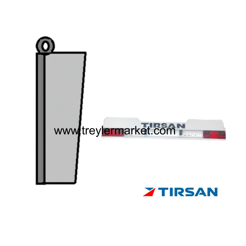 TIRSAN Maksima Kalkar Tampon Ayağı Sol