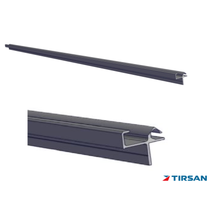 Tırsan Yağmurluk Profili 2550 Eloksal -CT00111