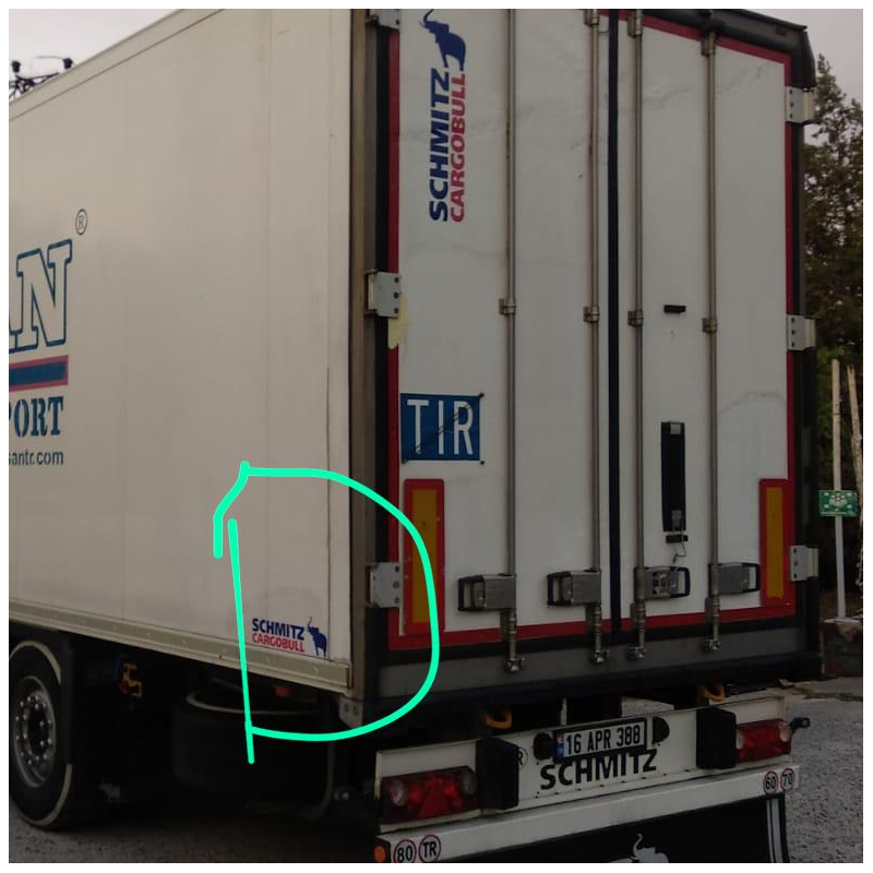 SCHMITZ Üretici Tanıtım Etiket 550x120 mm - 920111