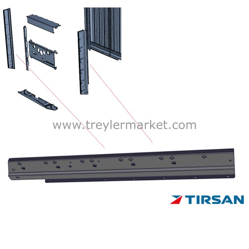 TIRSAN KONSOL DİREĞİ KISA SAĞ 009 NOLU
