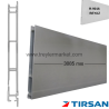 Tırsan Alüminyum Profil 3081 Beyaz -PR02342