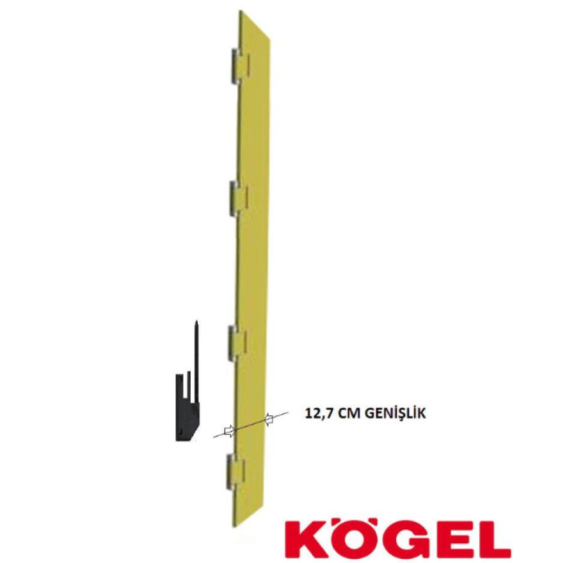 KÖGEL Arka Kapı Menteşe  2780 mm Boy