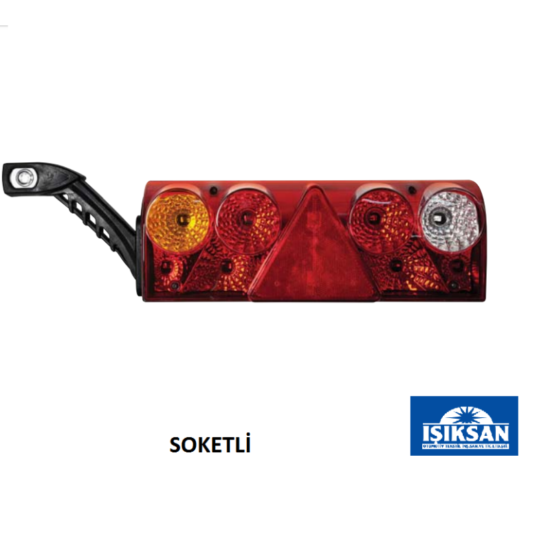 EUROPOINT II Dorse Stop Lambası Boynuzlu Sol-5000 L