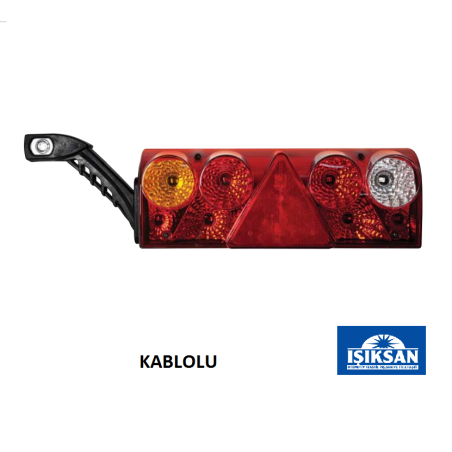 EUROPOINT II Dorse Stop Lambası Kablolu Sol  - 5000 L 