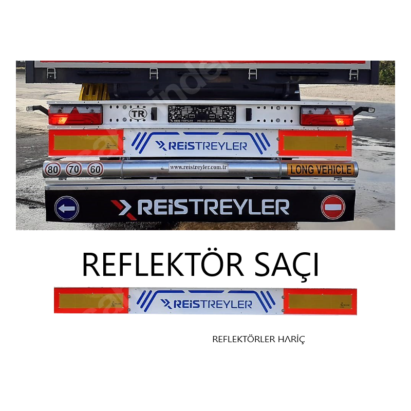 Reis Treyler Tampon Reflektör Saçı Alüminyum