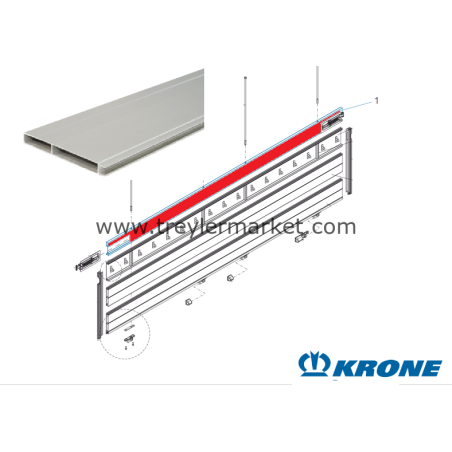 KRONE Profil Yan Kapak Üst