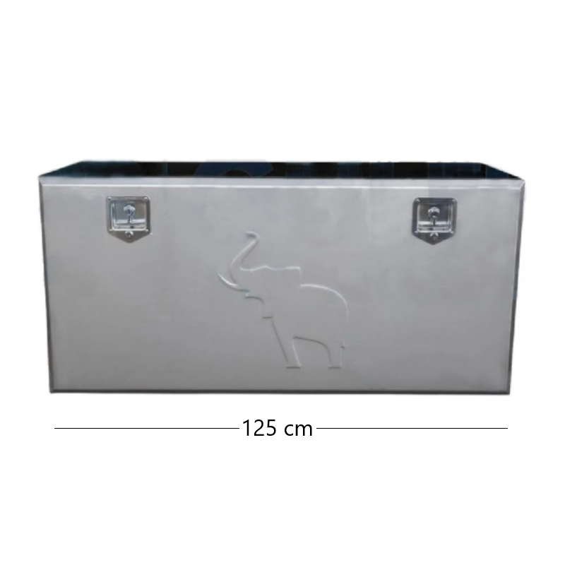 Schmitz Dorse Yemek Dolabı 125 cm Krom Kapak Logolu - 1510570
